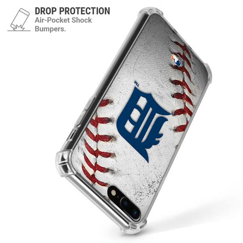 MLB Detroit Tigers Game Ball iPhone 7/8 Plus Clear Case