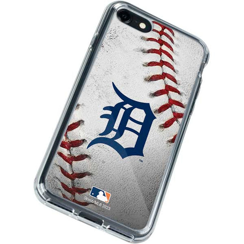 MLB Detroit Tigers Game Ball iPhone SE (2nd & 3rd Gen) Clear Case