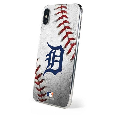 MLB Detroit Tigers Game Ball iPhone X Skin