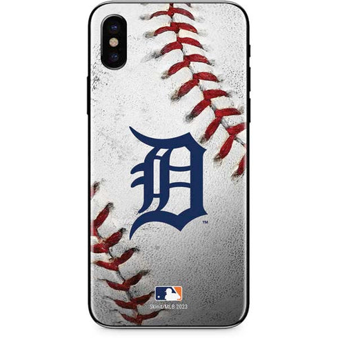MLB Detroit Tigers Game Ball iPhone XS Max Skin