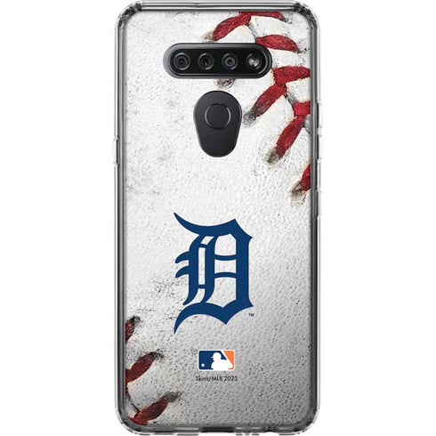 MLB Detroit Tigers Game Ball LG K51/Q51 Clear Case