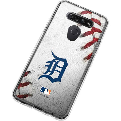 MLB Detroit Tigers Game Ball LG K51/Q51 Clear Case