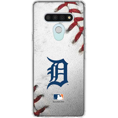 MLB Detroit Tigers Game Ball LG Stylo 6 Clear Case