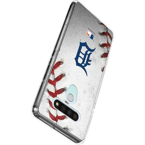 MLB Detroit Tigers Game Ball LG Stylo 6 Clear Case