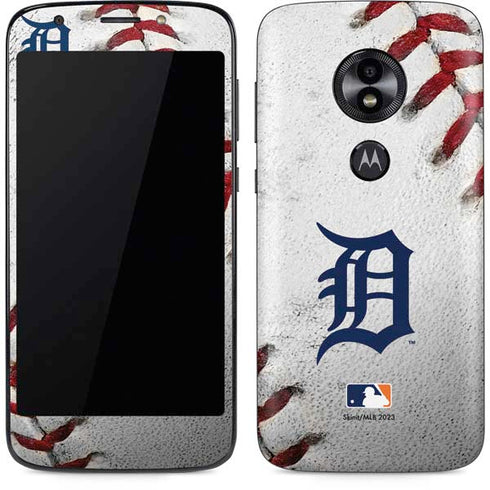 MLB Detroit Tigers Game Ball Moto E5 Play Skin