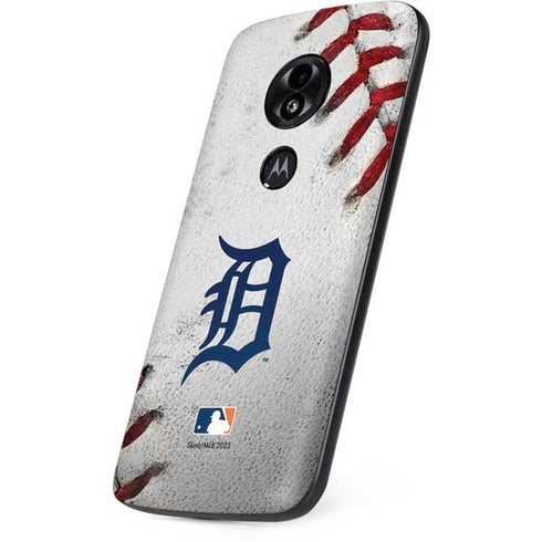 MLB Detroit Tigers Game Ball Moto E5 Play Skin