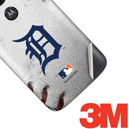 MLB Detroit Tigers Game Ball Moto E5 Play Skin