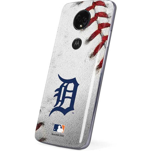 MLB Detroit Tigers Game Ball Moto E5 Plus Skin