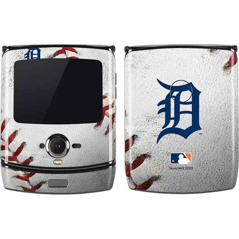 MLB Detroit Tigers Game Ball Motorola RAZR Skin