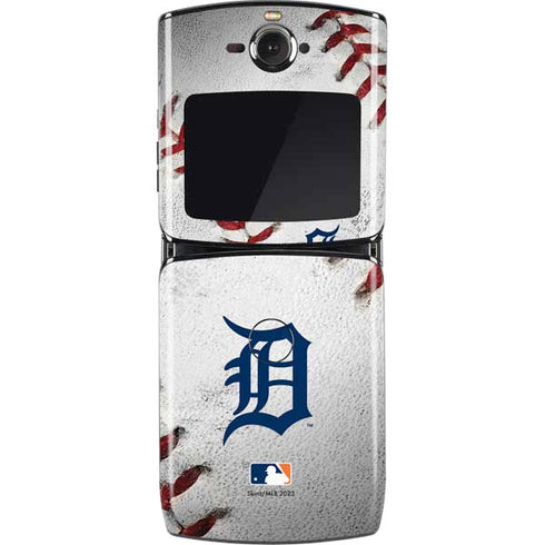 MLB Detroit Tigers Game Ball Motorola RAZR Skin