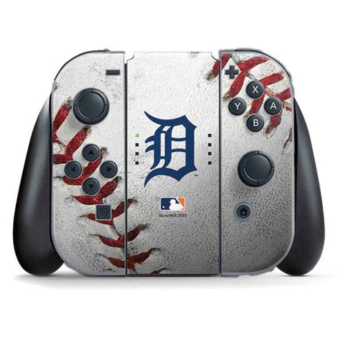MLB Detroit Tigers Game Ball Nintendo Switch (2017-2021) Joy-Con Controller Skin