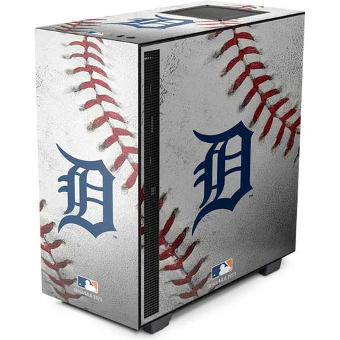 MLB Detroit Tigers Game Ball NZXT H510 Compact ATX Mid-Tower Case Skin