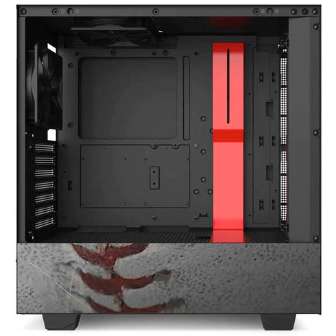MLB Detroit Tigers Game Ball NZXT H510 Compact ATX Mid-Tower Case Skin