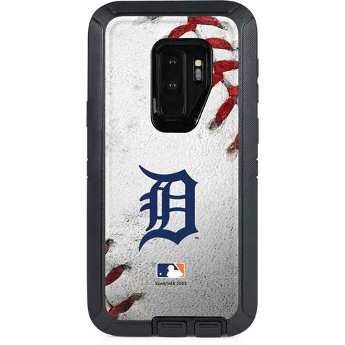 MLB Detroit Tigers Game Ball Otterbox Defender Galaxy Skin