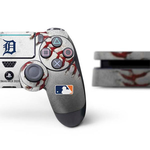 MLB Detroit Tigers Game Ball PS4 Slim Bundle Skin