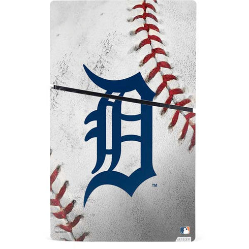 MLB Detroit Tigers Game Ball PS5 Slim Digital Edition Bundle Skin