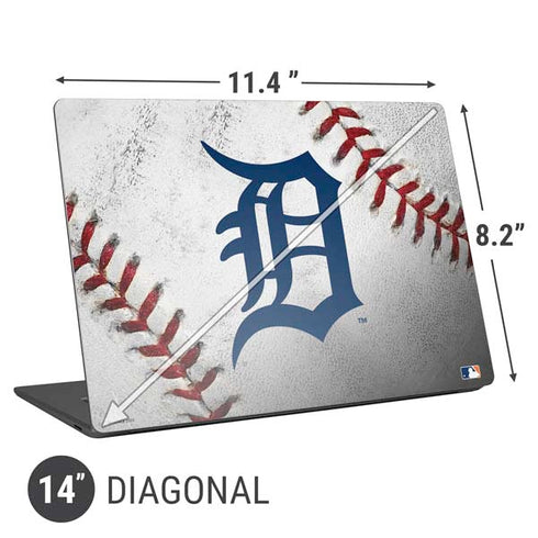 MLB Detroit Tigers Game Ball Universal Laptop 14in (11.4 x 8.2in) Skin