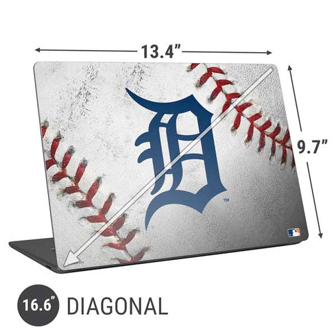 MLB Detroit Tigers Game Ball Universal Laptop 16.6in (13.4 x 9.7in) Skin