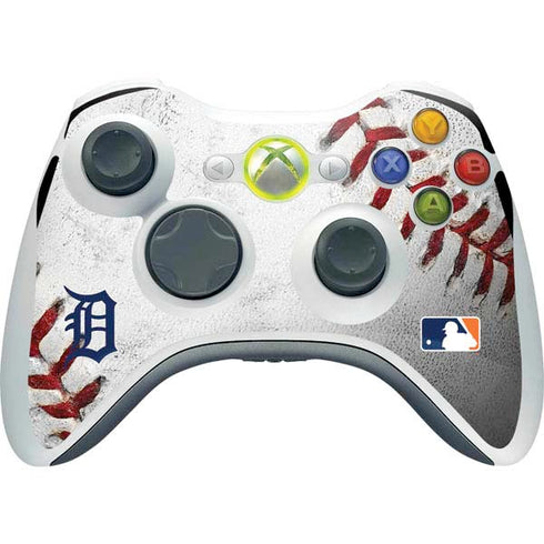 MLB Detroit Tigers Game Ball Xbox 360 Wireless Controller Skin