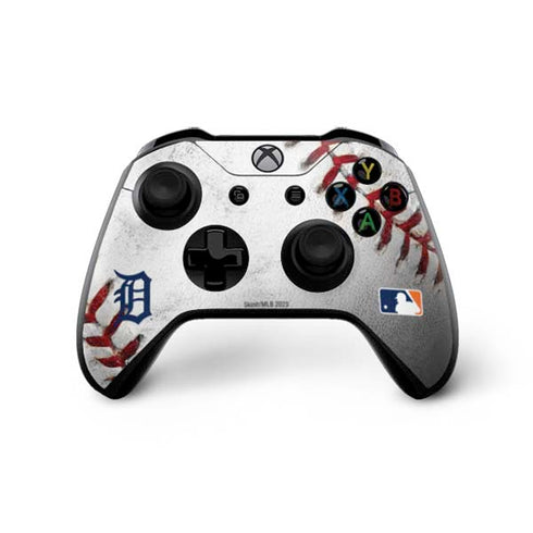 MLB Detroit Tigers Game Ball Xbox One X Controller Skin
