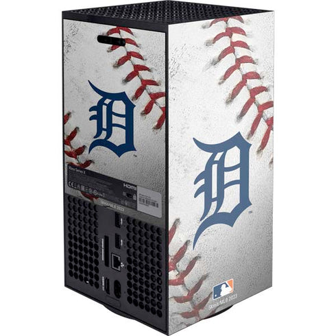 MLB Detroit Tigers Game Ball Xbox Series X Console Skin