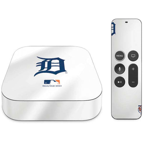 MLB Detroit Tigers Home Jersey Apple TV Skin
