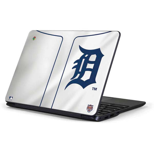 MLB Detroit Tigers Home Jersey Samsung Chromebook Skin