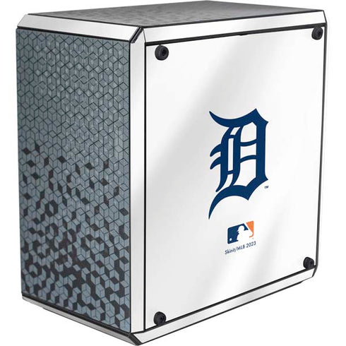 MLB Detroit Tigers Home Jersey Cooler Master MasterBox Q300L Mini Tower Skin
