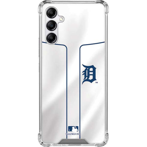 MLB Detroit Tigers Home Jersey Galaxy A14 5G Clear Case