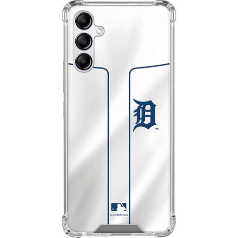 MLB Detroit Tigers Home Jersey Galaxy A15 5G Clear Case
