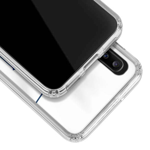 MLB Detroit Tigers Home Jersey Galaxy A30 Clear Case