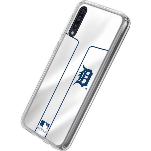 MLB Detroit Tigers Home Jersey Galaxy A50 Clear Case