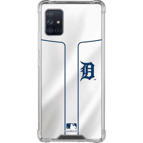 MLB Detroit Tigers Home Jersey Galaxy A51 5G Clear Case