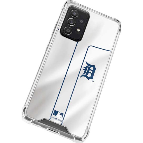 MLB Detroit Tigers Home Jersey Galaxy A52 5G Clear Case