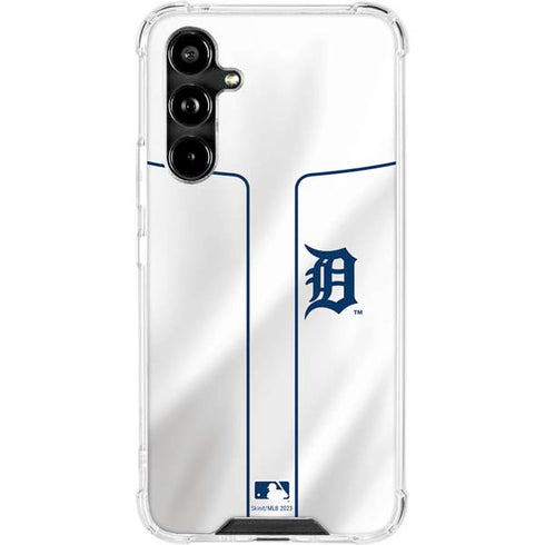 MLB Detroit Tigers Home Jersey Galaxy A54 5G Clear Case