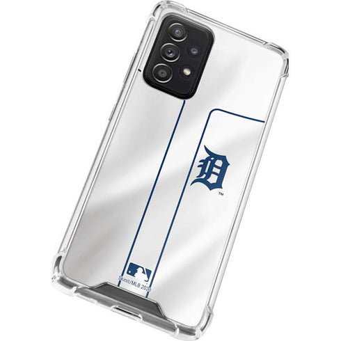 MLB Detroit Tigers Home Jersey Galaxy A72 5G Clear Case