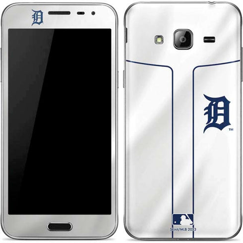 MLB Detroit Tigers Home Jersey Galaxy J3 Skin