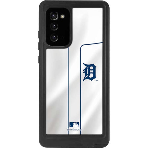 MLB Detroit Tigers Home Jersey Galaxy Note20 5G Waterproof Case