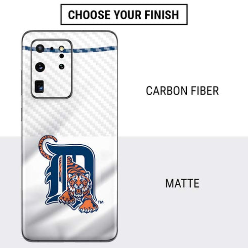 MLB Detroit Tigers Home Jersey Galaxy S20 Ultra 5G Skin