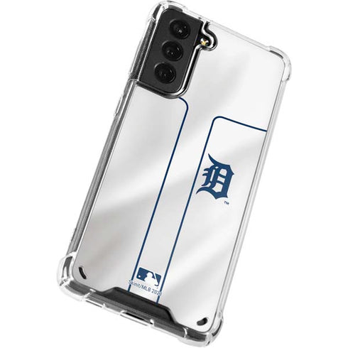 MLB Detroit Tigers Home Jersey Galaxy S21 5G Clear Case