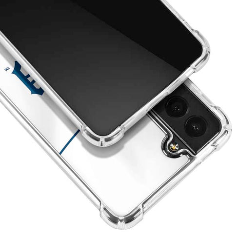 MLB Detroit Tigers Home Jersey Galaxy S21 Plus 5G Clear Case