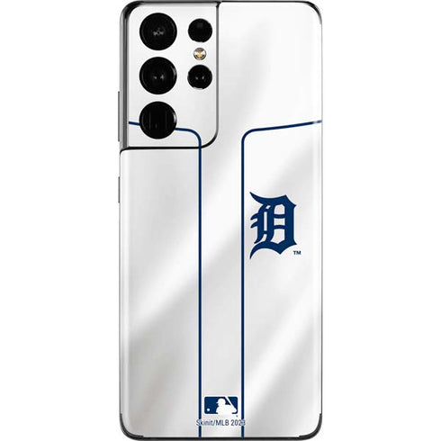MLB Detroit Tigers Home Jersey Galaxy S21 Ultra 5G Skin