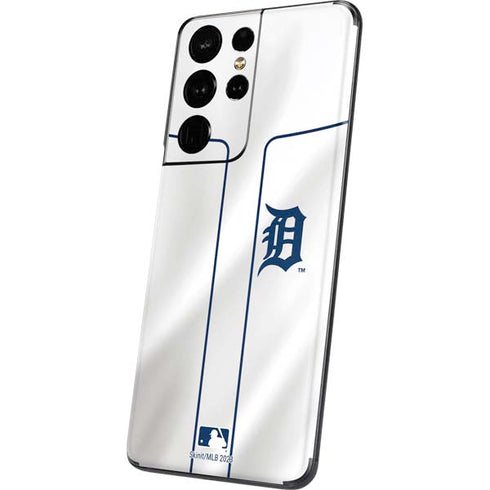 MLB Detroit Tigers Home Jersey Galaxy S21 Ultra 5G Skin