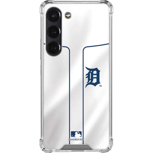 MLB Detroit Tigers Home Jersey Galaxy S23 Clear Case