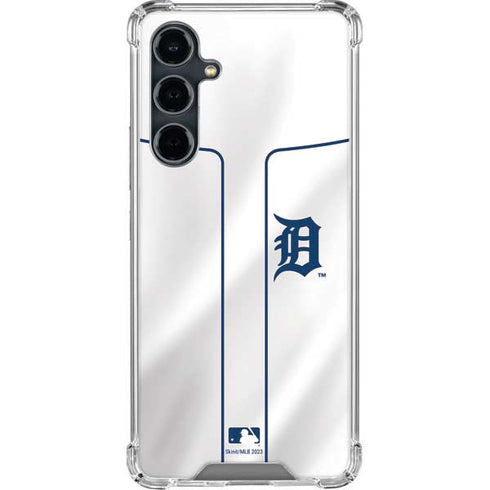 MLB Detroit Tigers Home Jersey Galaxy S23 FE Clear Case
