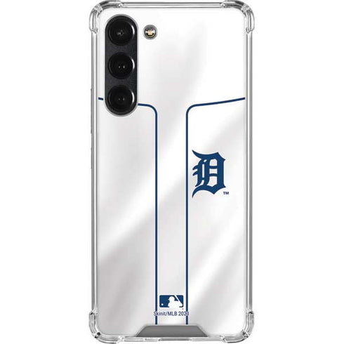 MLB Detroit Tigers Home Jersey Galaxy S23 Plus Clear Case