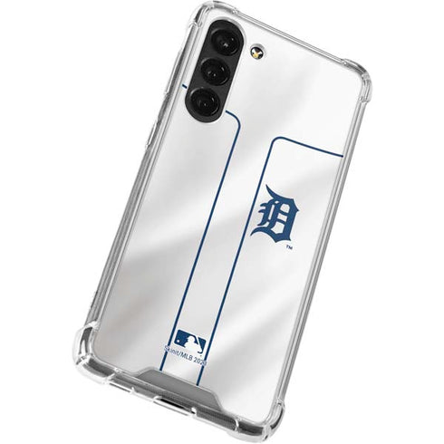 MLB Detroit Tigers Home Jersey Galaxy S23 Plus Clear Case