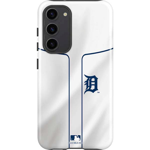 MLB Detroit Tigers Home Jersey Galaxy S23 Plus Pro Case
