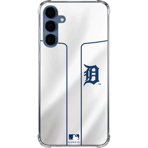 MLB Detroit Tigers Home Jersey Galaxy S24 Clear Case
