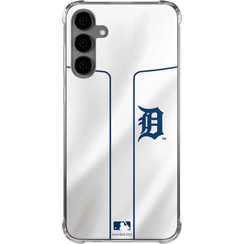 MLB Detroit Tigers Home Jersey Galaxy S24 Plus Clear Case